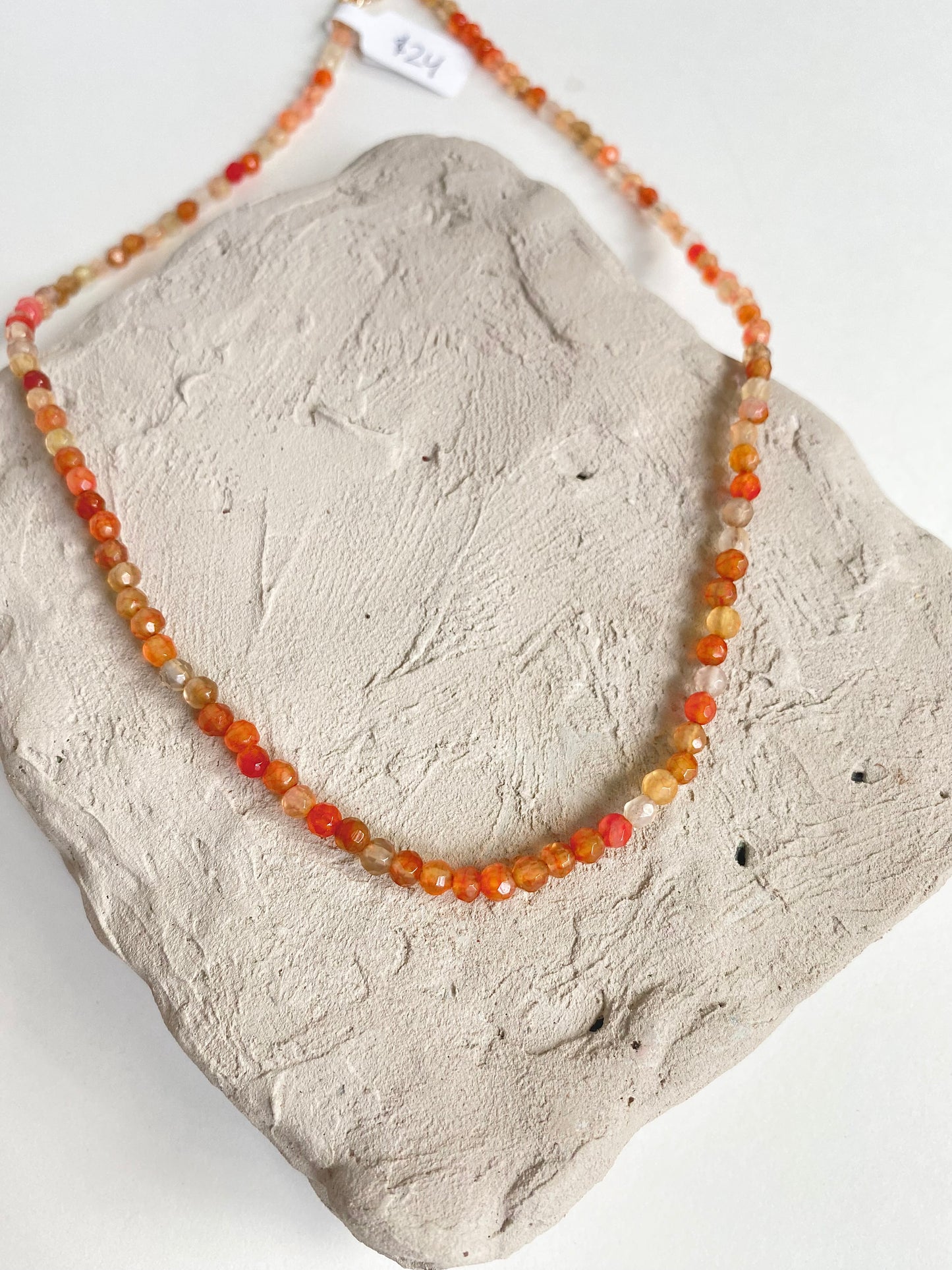 Agate Beaded Necklaces