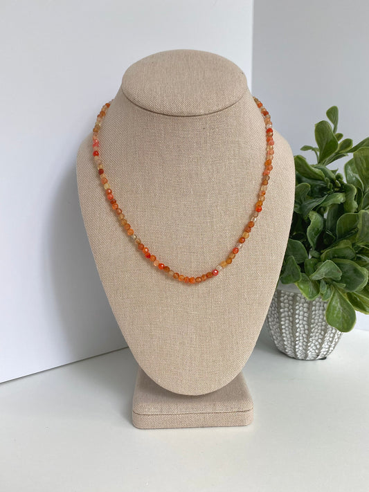 Agate Beaded Necklaces