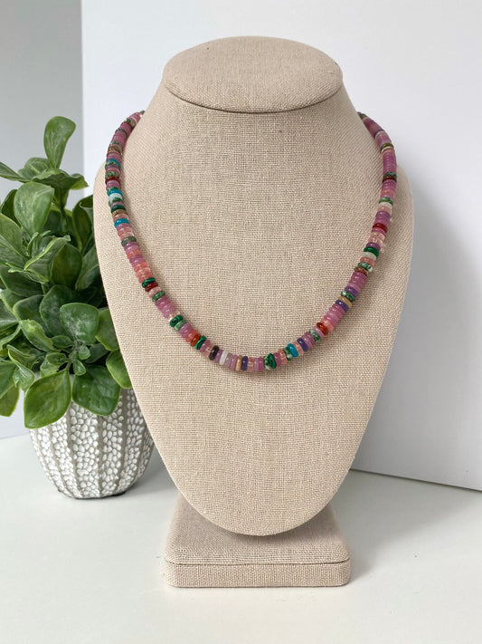 Candy Rondelle Necklace